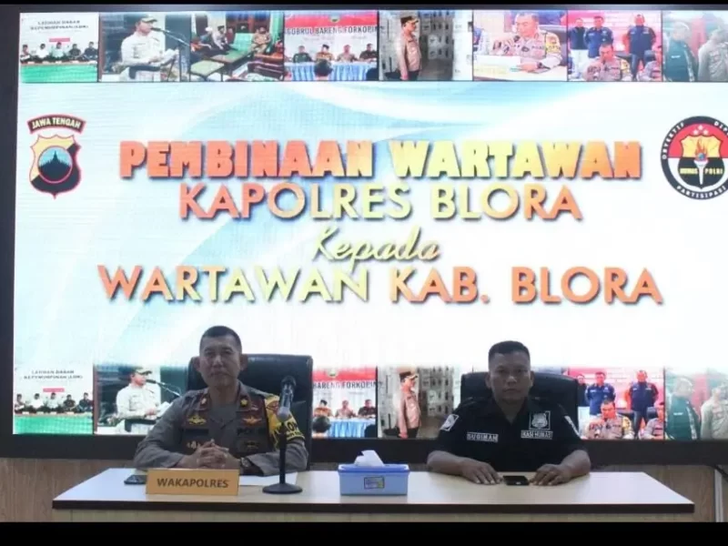 PWI Blora Kritik Giat Polres Blora tentang Pembinaan Terhadap Wartawan