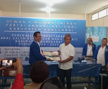 Datang dengan Hati Putih, PAN Siap Menangkan Hery Nabit di Pilkada Manggarai 2024