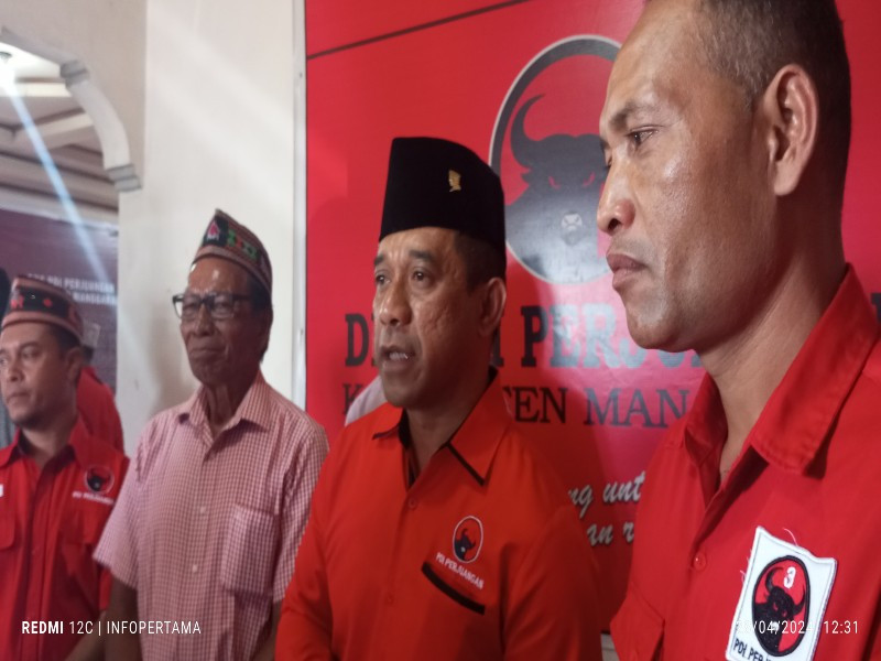 Pilkada Manggarai 2024, PDI Perjuangan Manggarai Hanya Usung Hery Nabit