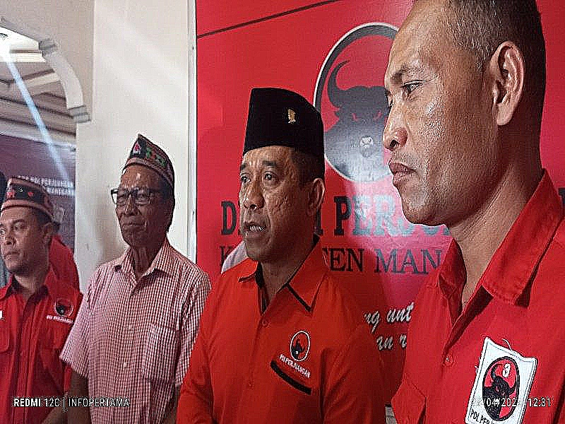 Pilkada Manggarai 2024, PDI Perjuangan Manggarai Hanya Usung Hery Nabit