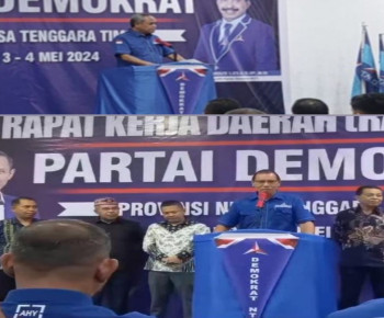 Rakorda II Demokrat, Benny Harman Tegaskan Kader dan Non Kader Semua Sama