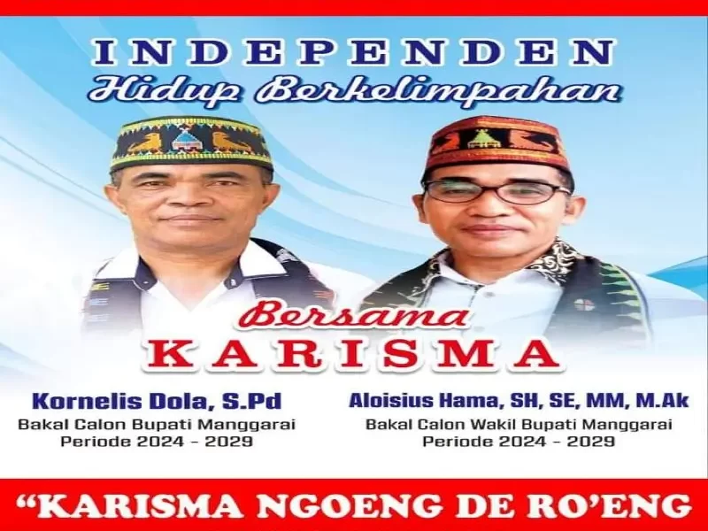 Tidak Lengkap, Berkas Paket Karisma Dikembalikan, KPU: Pilkada Manggarai 2024 Tanpa Calon Independen