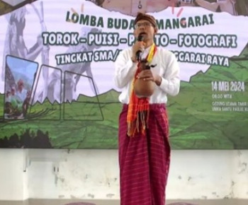 Cegah Demanggaraisasi, UNIKA St. Paulus Ruteng Gelar Aneka Lomba Budaya Manggarai tingkat SMA/ SMK