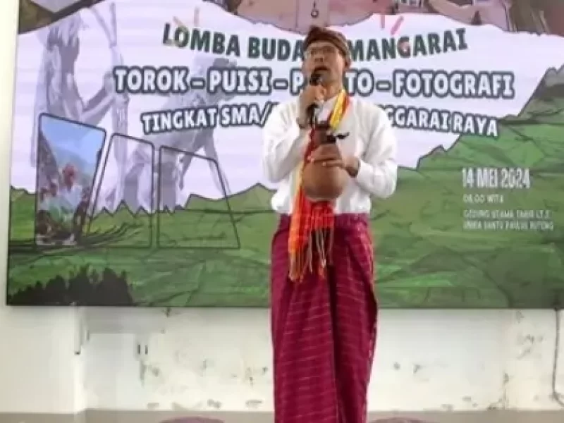 Cegah Demanggaraisasi, UNIKA St. Paulus Ruteng Gelar Aneka Lomba Budaya Manggarai tingkat SMA/ SMK