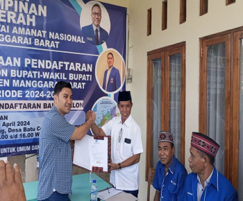 Butuh Perubahan dan Perbaikan, Mario Pranda Daftar ke PAN Maju Pilkada Mabar