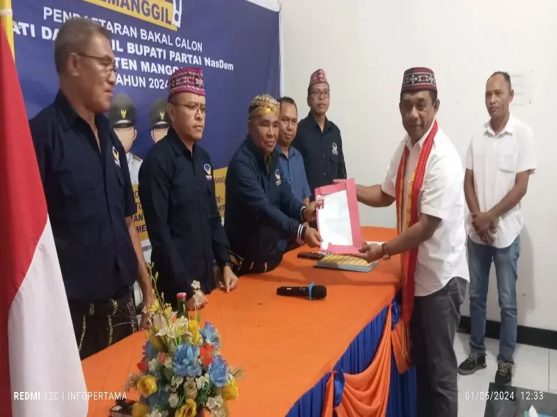 Mau Menang, DPD NasDem Manggarai Berharap Hery Nabit Rebut SK DPP pada Pilkada 2024