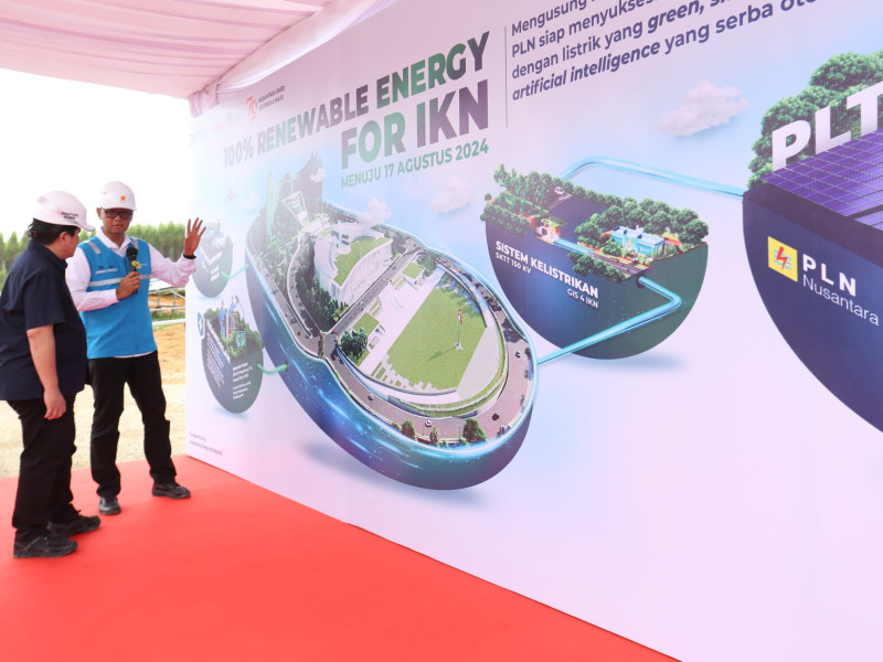 Menteri BUMN Apresiasi Gerak Cepat PLN Hadirkan Energi Bersih di IKN