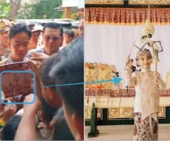 Gibran Membagikan Buku Tulis dan Susu di SDN Margorejo VI, Surabaya