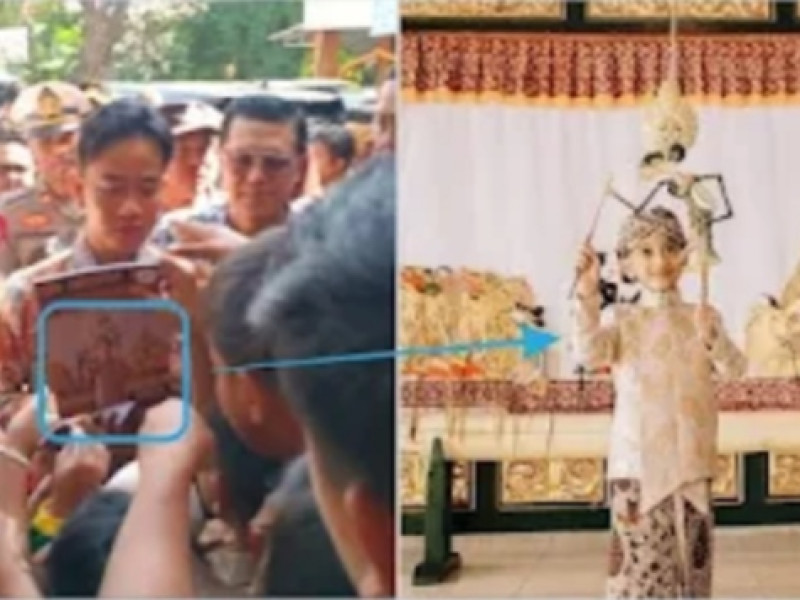Gibran Membagikan Buku Tulis dan Susu di SDN Margorejo VI, Surabaya