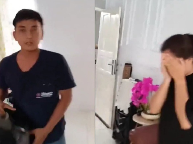 Mirip Kisah Mama Sindy, Suami Labrak Istri Selingkuh, Bawa Pria Lain Masuk Kamar Rumah