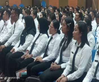 Bupati Nabit Ingatkan Pegawai PPPK akan Sifat Manusia yang Seringkali Merasa Kurang