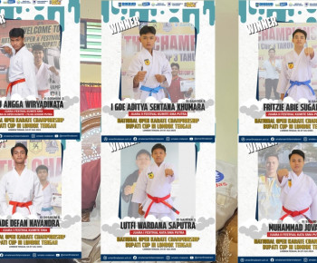 Siswa SMAN 9 Mataram Juara Ajang Karate Championship di Lombok Tengah