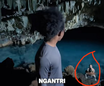 Viral Pasangan Bule Begituan di Gua Rangko, Labuan Bajo