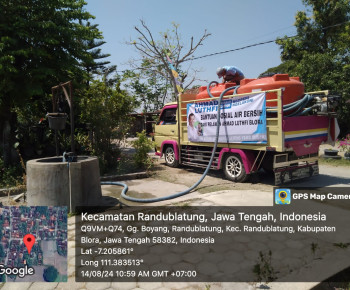 Ahmad Luthfi Hadir di Tengah Krisis: Ratusan Tangki Air Bersih Dibagikan di Randublatung
