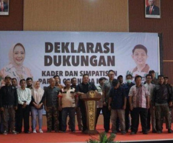 Tolak Keputusan DPP, Simpatisan Gerindra di Purbalingga Deklarasi Dukung Tiwi-Hendra