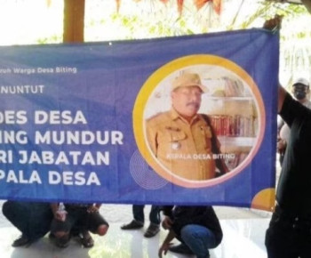 Kades Biting Ditetapkan Tersangka Usai Aniaya Perangkat Desa, Bermula Tuduhan Selingkuh