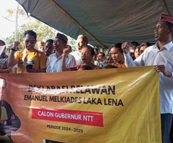 Perwakilan Warga Tiga Desa di Ruteng Deklarasi Menangkan MLL di Pilgub NTT