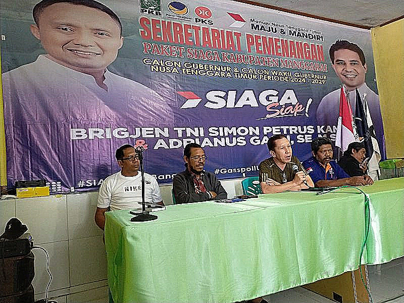 Flori Kampul Menjadi Ketua Tim Pemenangan Paket SIAGA Kabupaten Manggarai