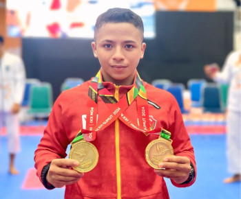 Boyong Dua Medali Emas, Ino Ramli Asal Manggarai Kembali Harumkan NTT di PON Aceh Sumut 2024