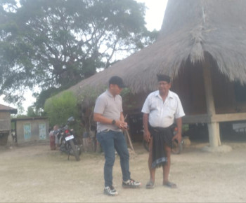 Kunjungan Ardiansyah Setiawan ke Kampung Raja Prailiu Sumba Menangkan Paket SIAGA