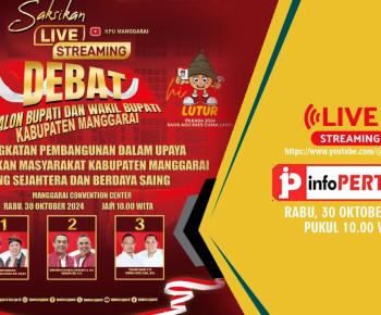 Cara Nonton Debat Publik Calon Bupati dan Wakil Bupati Manggarai 2024