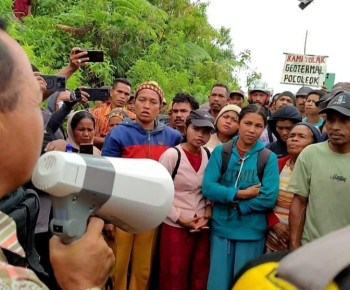 Pemda Manggarai Tetap Gunakan Pendekatan Humanis Hadapi Massa Aksi di Poco Leok