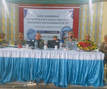 KSP KOPKARDIOS: Melalui Rakor, Bangun Kesejahteraan Anggota