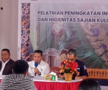 Disparbud Manggarai Gelar Pelatihan Peningkatan Inovasi dan Higienitas Sajian Kuliner