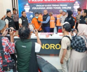 Berantas Judi Online, Polres Ponorogo Amankan Tiga Lansia