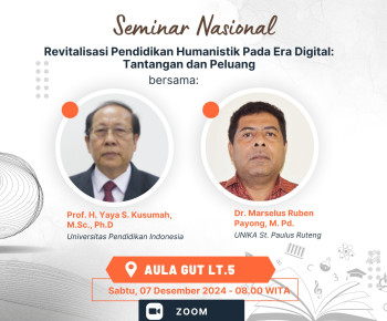 SemNas FKIP Unika St. Paulus Ruteng: Revitalisasi Pendidikan Humanistik di Era Digital