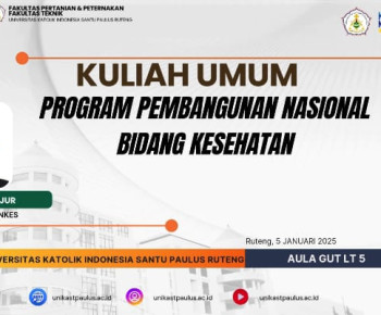 Unika Ruteng Siap Dorong Transformasi Pada Sektor Kesehatan
