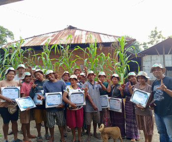 PLN UIP Nusra Lanjutkan Program TJSL di Lembata, Perkuat Pelatihan Petani dan Sarana Air Bersih