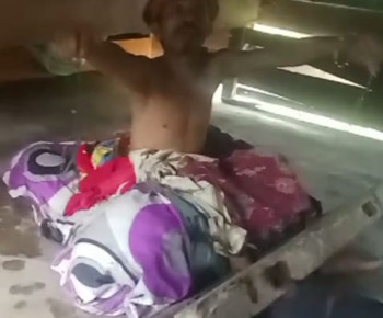 Diduga ODGJ, Pria di Desa Golo Lajang Terpaksa Dipasung Warga