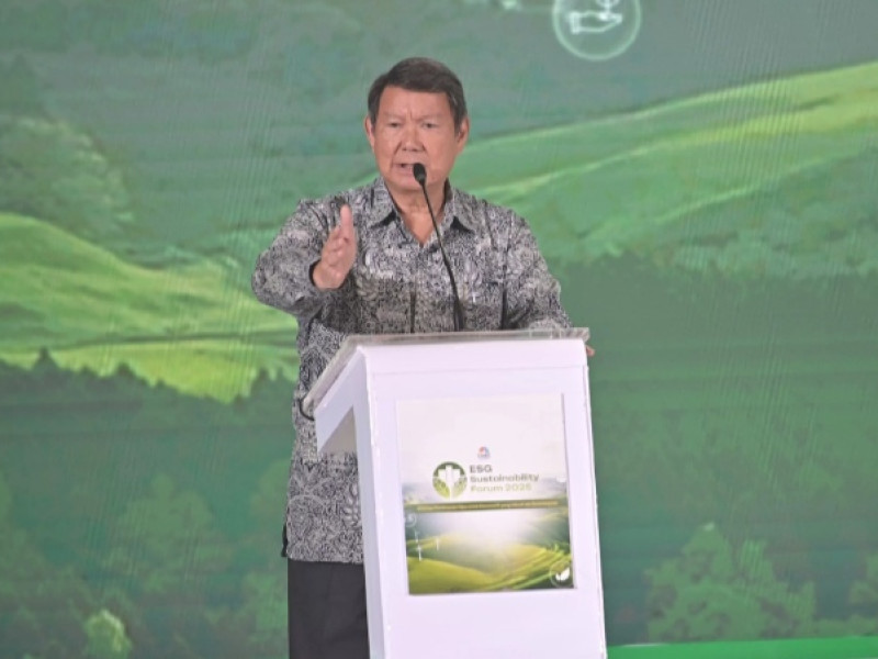 Peran Aktif PLN di Perdagangan Karbon Raih Apresiasi Hashim di Forum ESG