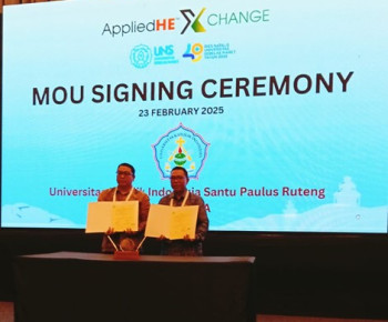 Unika Ruteng Perkuat Jaringan Global melalui Kerjasama dengan UNS