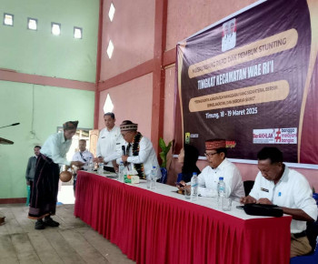 Fabi Abu Buka Musrenbang RKPD 2026 di Kecamatan Wae Rii