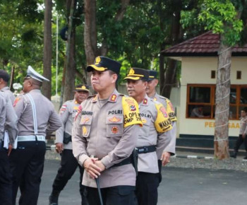 Polres Mabar Imbau Peserta Malam Takbiran Tertib Berlalu Lintas