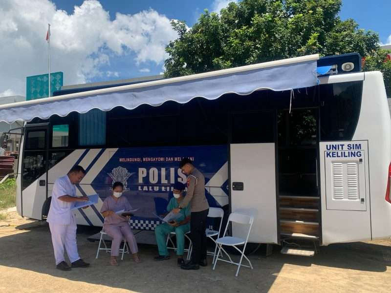 Layanan SIM Keliling Satlantas Polres Mabar Diapresiasi Masyarakat