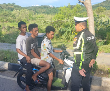 Polisi Tidak Libur, Pengendara Tetap Ditindak Jika Melanggar Aturan Lalu Lintas