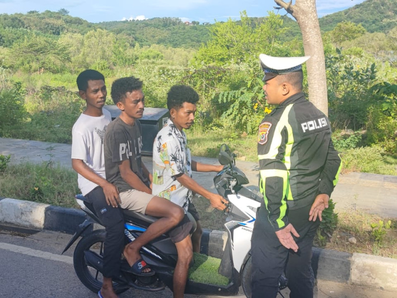 Polisi Tidak Libur, Pengendara Tetap Ditindak Jika Melanggar Aturan Lalu Lintas