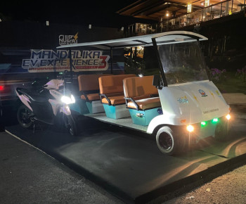 SMKN 3 Mataram Pamer Produk Konversi di Ajang EV Experience Chapter 3 2025