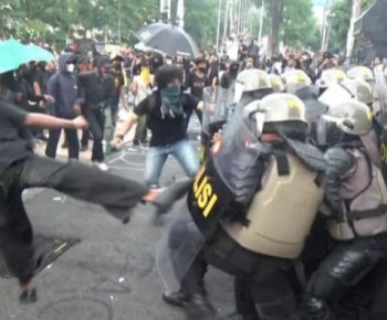 Disusupi Kelompok Anarko, Aksi May Day di Semarang Ricuh!