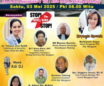 25 Tahun Misionaris Claris, Talkshow Remaja Angkat Isu Kesehatan Reproduksi dan HIV/AIDS