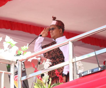 Gubernur Melki Laka Lena Jadi Inspektur Upacara Hari Lahir Pancasila Tingkat Provinsi NTT di Ende