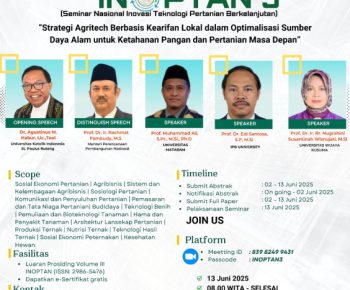 INOPTAN 3 Siap Digelar: Unika Ruteng Dorong Kolaborasi Agritech Berbasis Budaya Lokal