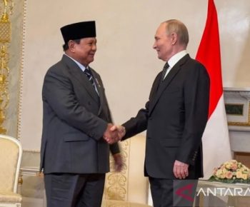 Putin Nobatkan Prabowo sebagai Tamu Utama Ajang SPIEF 2025