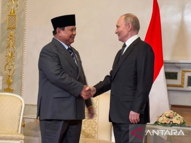 Putin Nobatkan Prabowo sebagai Tamu Utama Ajang SPIEF 2025