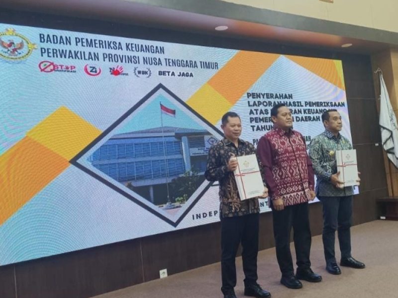 LKPD TA 2024 Pemkab Manggarai dapat Opini WTP, Peos Apresiasi