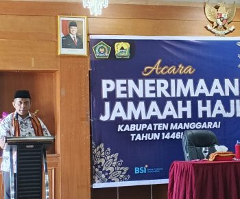 Sambut Kepulangan Jemaah Haji Manggarai, Bupati Hery Ajak Jemaah Berkontribusi dalam Pembangunan Daerah