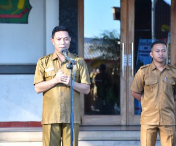 Apel Mingguan Terakhir Sekda Fansi Jahang, Rangkaian Terimakasih dan Permohonan Maaf Jelang Purna Bakti